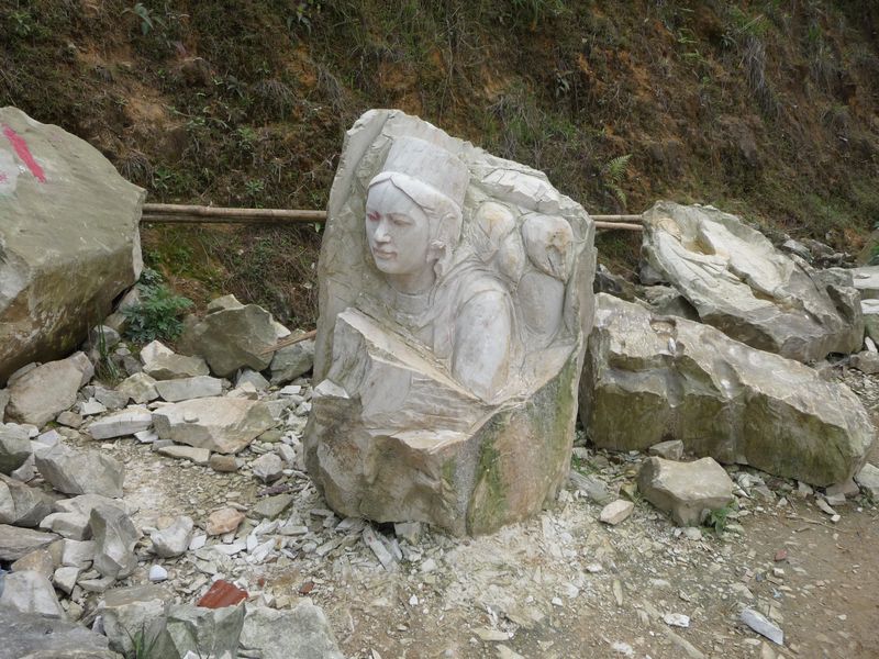 Sculpture sur pierre