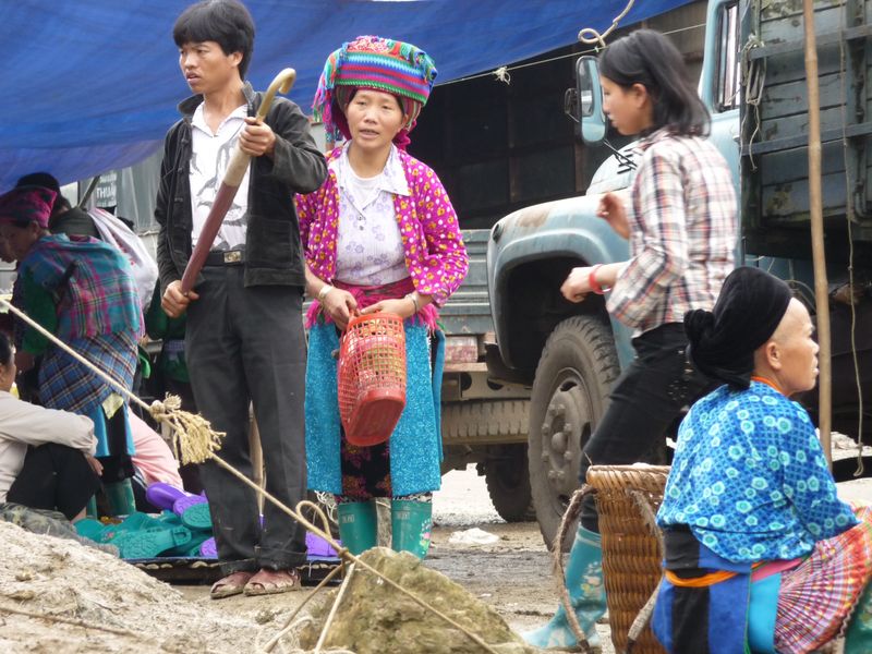 Hmongs fleuries et Daos noirs