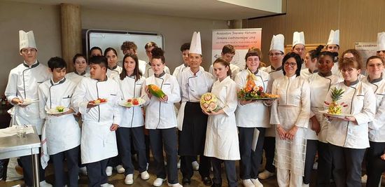 2019-03-18 - Asso TV - Semaine gastronomique - École Hôtelière de Blois